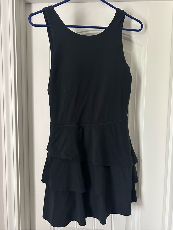 JoyLab Dresses & Skirts - Black Tiered Sleeveless athletic dress